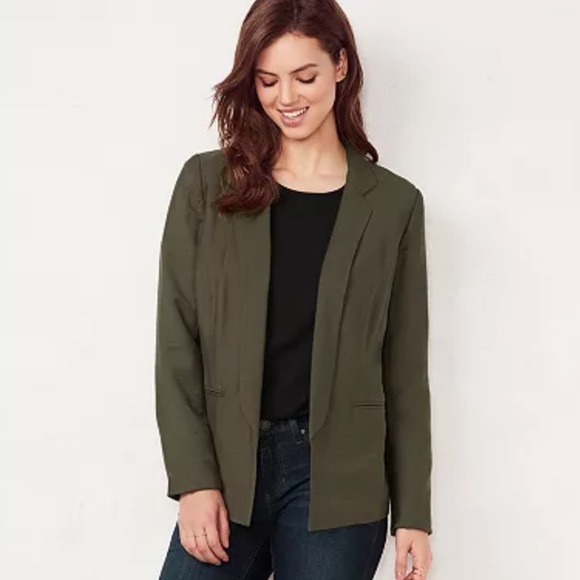 LC Lauren Conrad Jackets & Blazers - Lauren Conrad green blazer